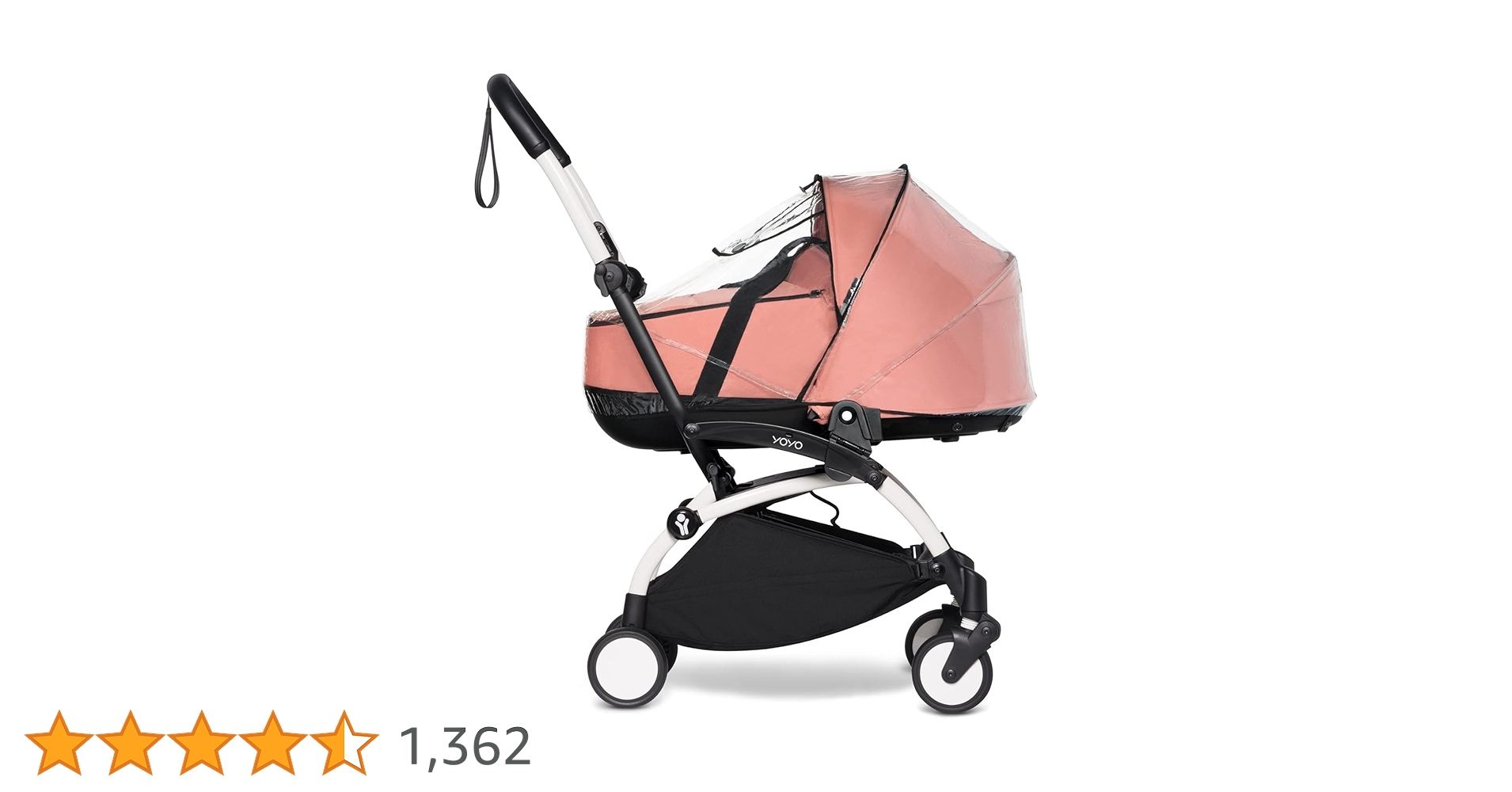 【USED】YOYO ヨーヨー　バシネット　ジンジャー　雨除けカバー付 ベビーカー用レインカバー | ストッケ ヨーヨー バシネット専用